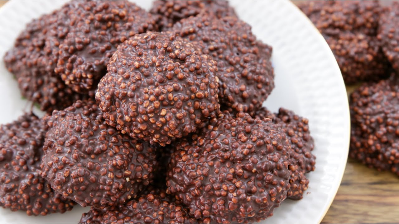 Chocolate Quinoa Cookies Recipe | Healthy Quinoa Crisps