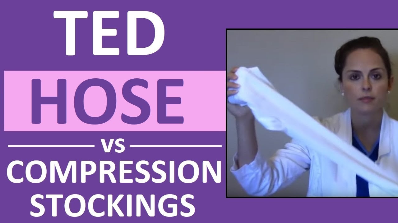 What is the Difference between TED Hose and Compression Stockings for Nurses