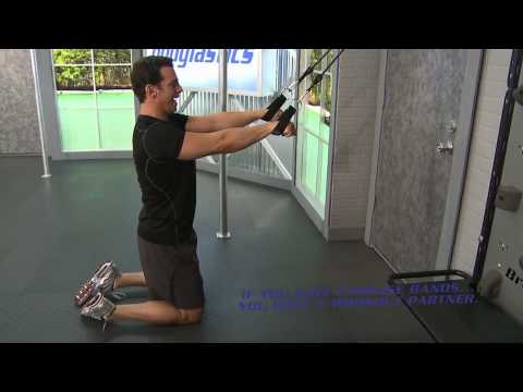 HOW TO DO Straight Arm Lat Pulldown with Resistance Bands