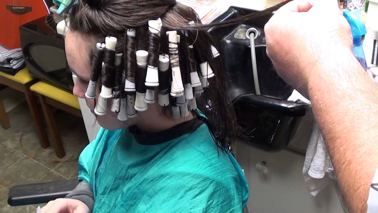 Spiral perm correct way fast easy how to video !!!