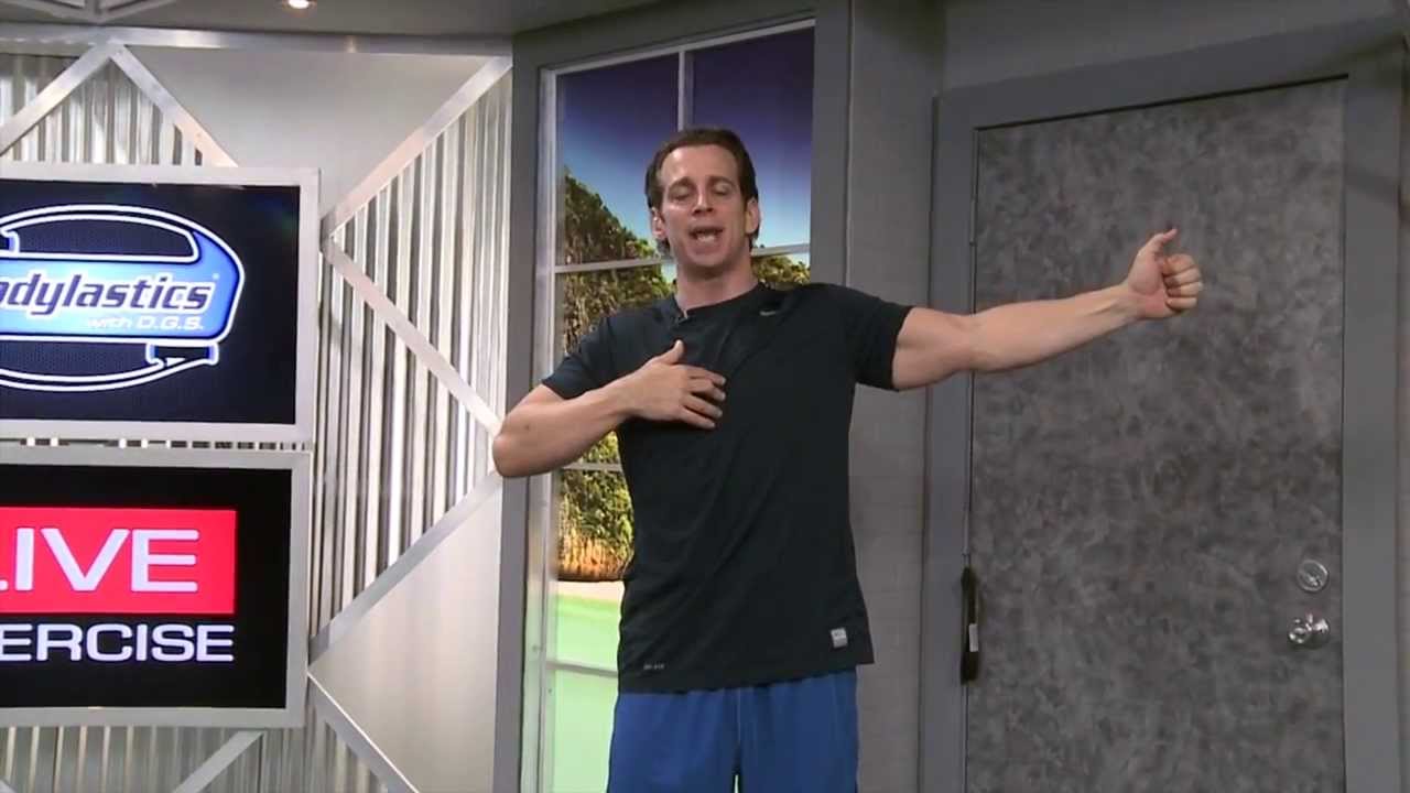 HOW TO DO Cross Over Chest Fly with Resistance Bands