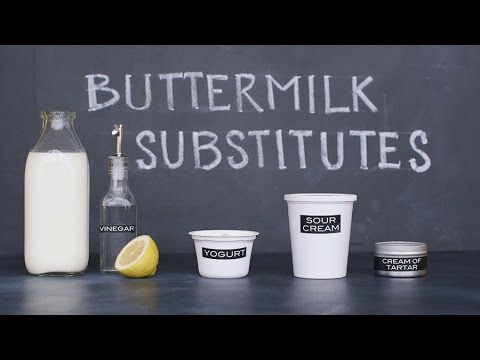 4 Simple "Homemade" Buttermilk Substitutions