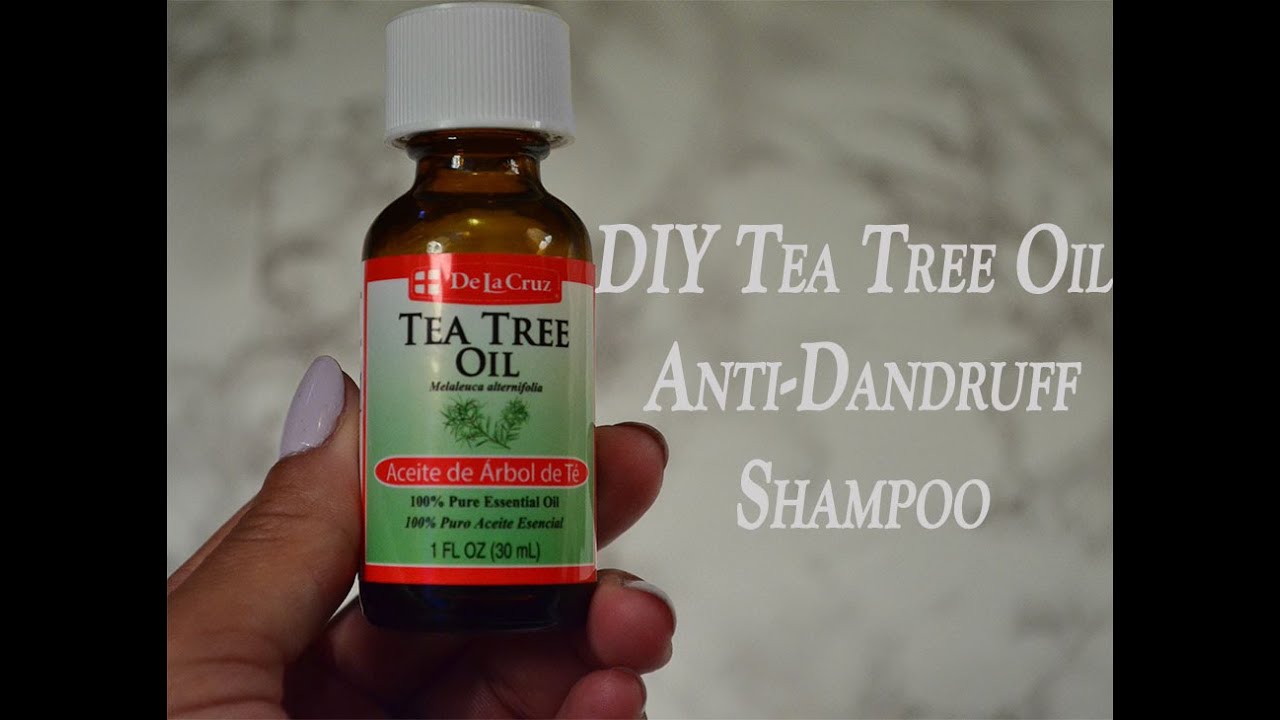 DIY Tea Tree Oil Shampoo