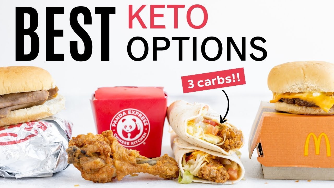 Stay KETO when eating FAST FOOD & Traveling