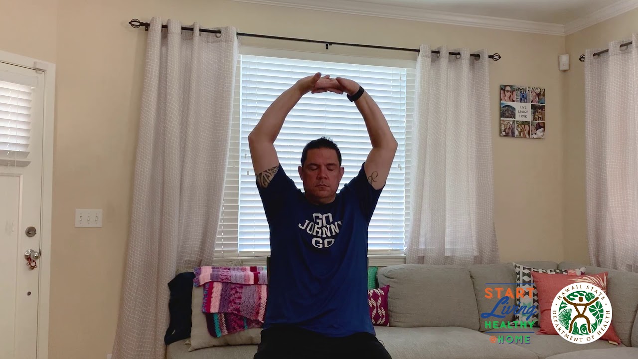 Start Living Healthy @ Home - How to do Overhead Stretches