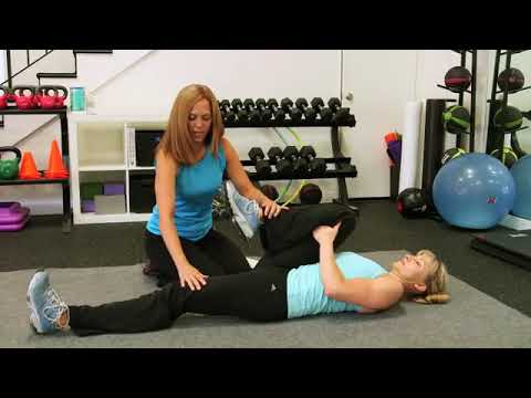 The Lying Hip Flexor Stretch