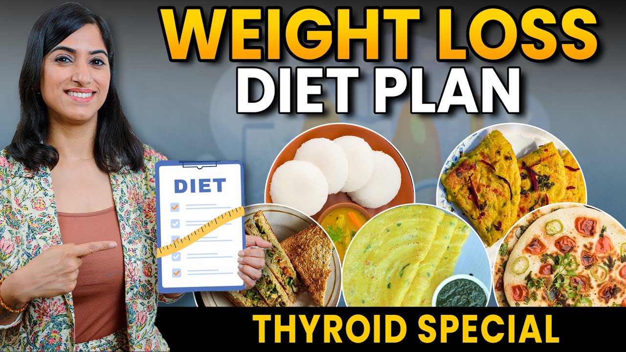 DIET PLAN TO LOSE WEIGHT FAST IN HINDI WEIGHT LOSS in THYROID | By GunjanShouts