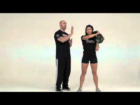 Ultimate Sandbag Exercises Shoulder to Shoulder Press Upper Body Exercise