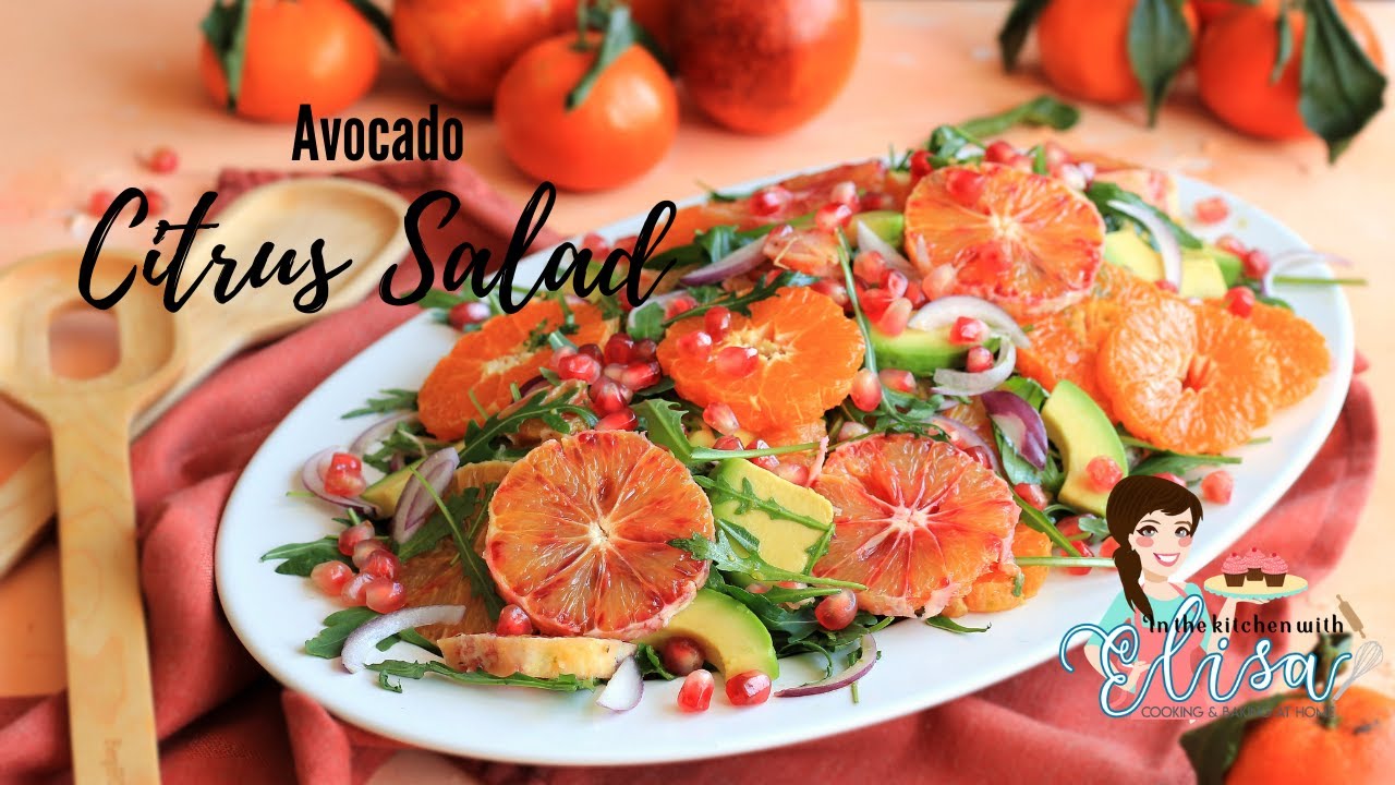 Avocado Citrus Salad | Winter Salad Recipe