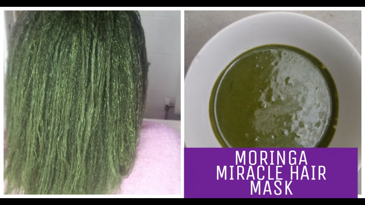 Moringa Hair Mask to Grow Your Hair Faster, Thicker,  and Longer hair