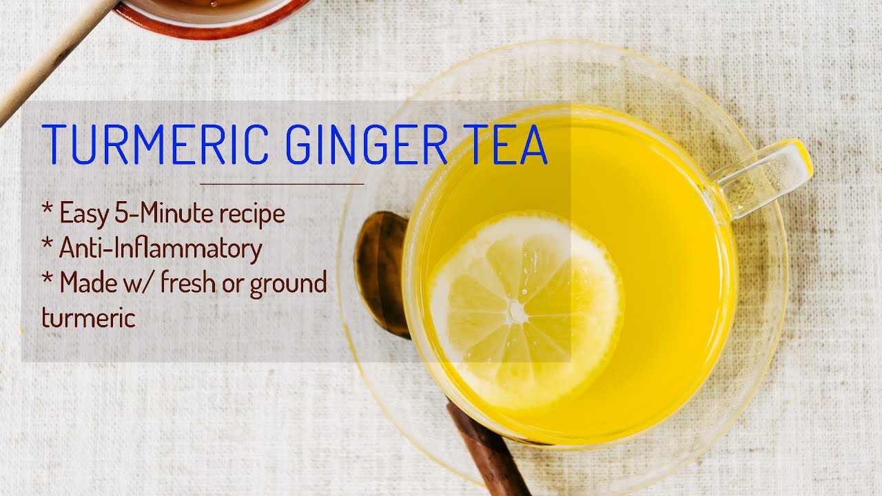 Turmeric Ginger Tea I Easy, Immune Boosting & Anti-inflammatory recipe