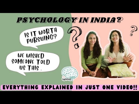 Psychology as a career in INDIA! Everything you need to know.