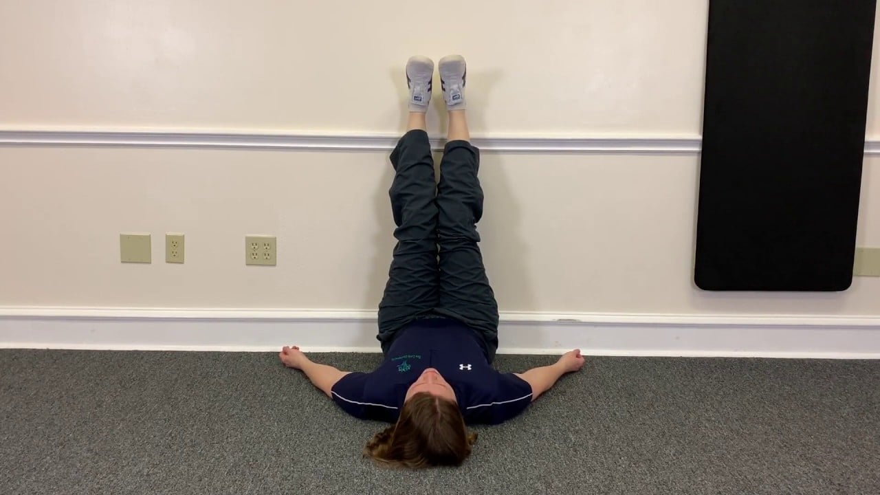 Legs up the Wall, Relieve Low Back Tension and Reduce Swelling in Legs With Sea Lark Chiropractic