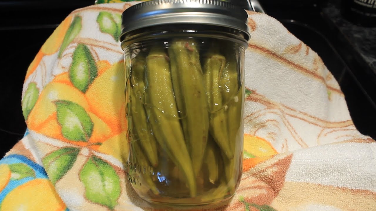 How to Pickle Okra Best Recipe Ever !
