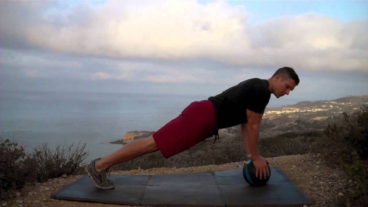 Medicine Ball Plank