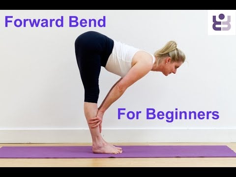 Uttanasana - How to do a Standing Forward Bend, for Beginners.