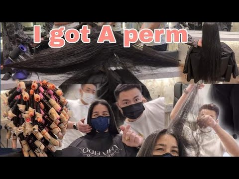 GETTING A MUTI-TEXTURE PERM|STEP BY STEP|HAIR PERM|REIGN VLOGS