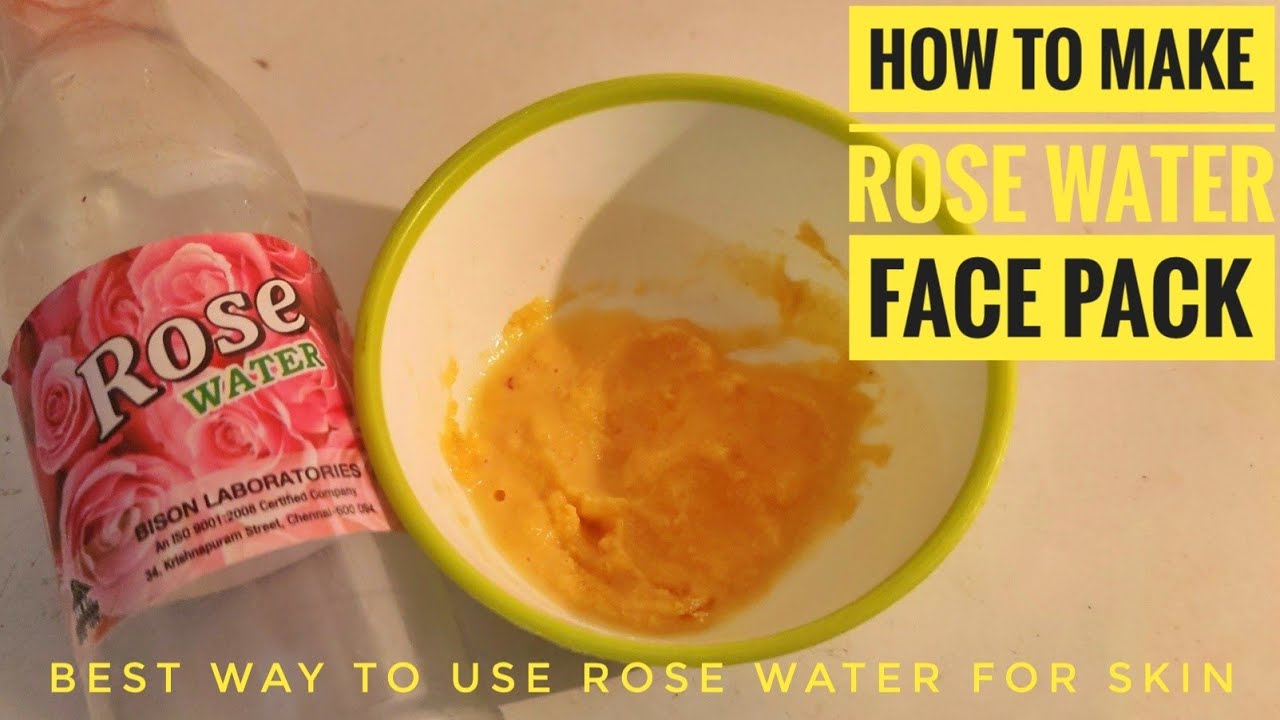 Besan and rose water face mask|Instant Skin Brightening Mask |Rose Water Face Pack |Get Glowing Skin