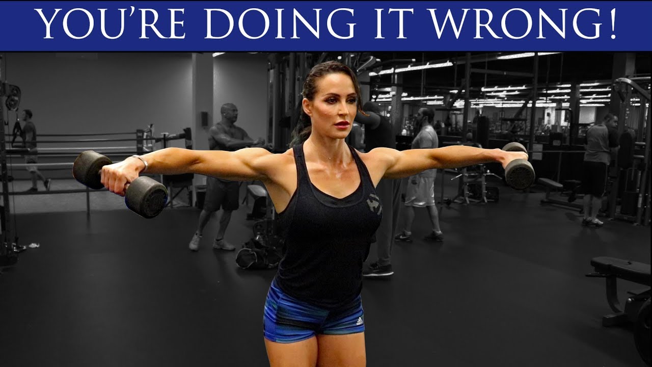 How To Do Lateral Raises - Build Your Shoulders