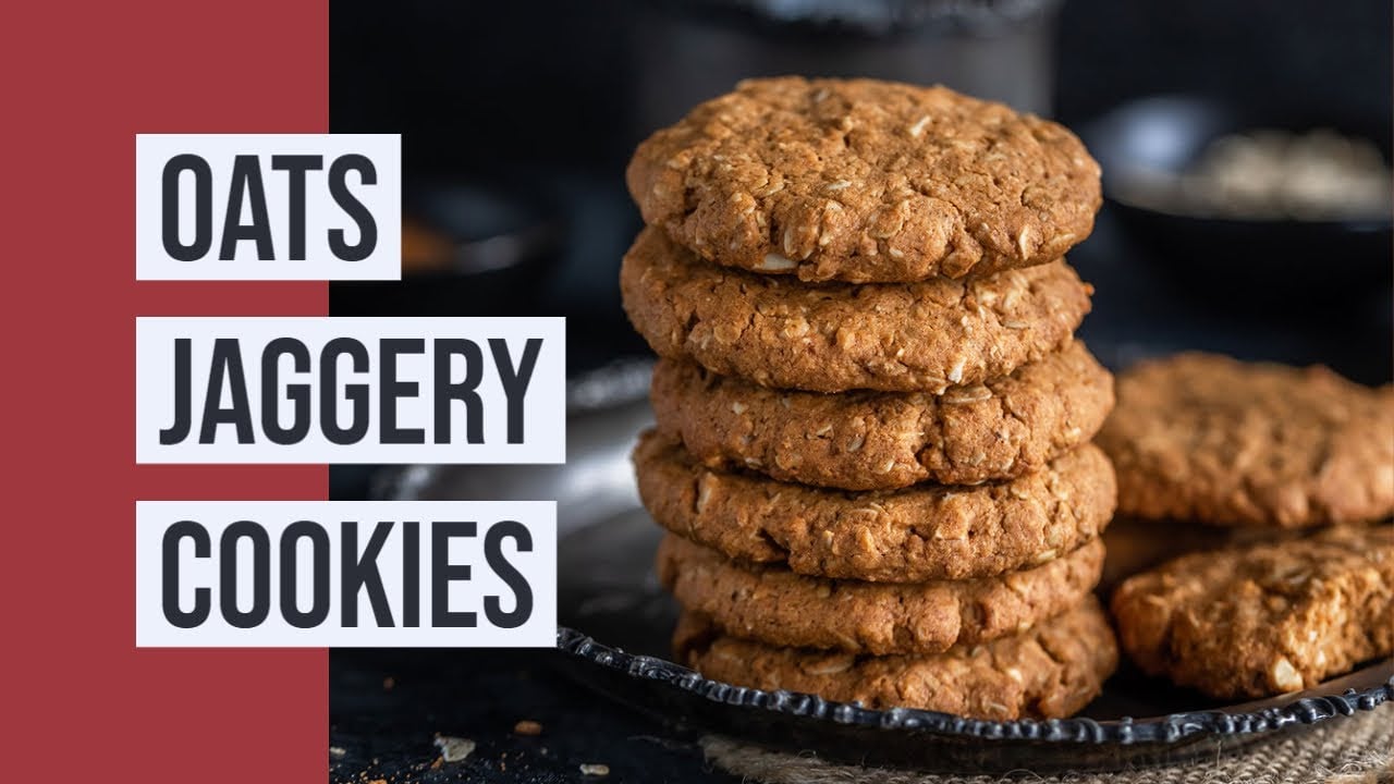 Oats Jaggery Cookies