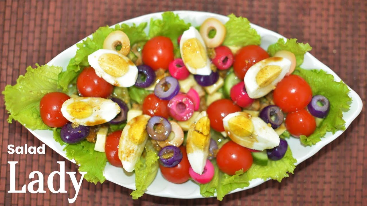 THE MOST EPIC Summer Salad "LADY" without smayonnaise