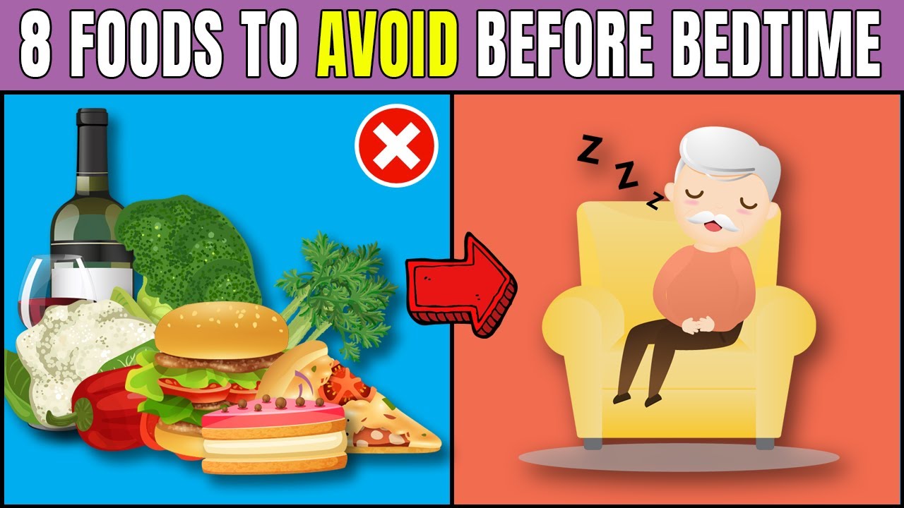8 Worst Foods To Avoid Before Bedtime