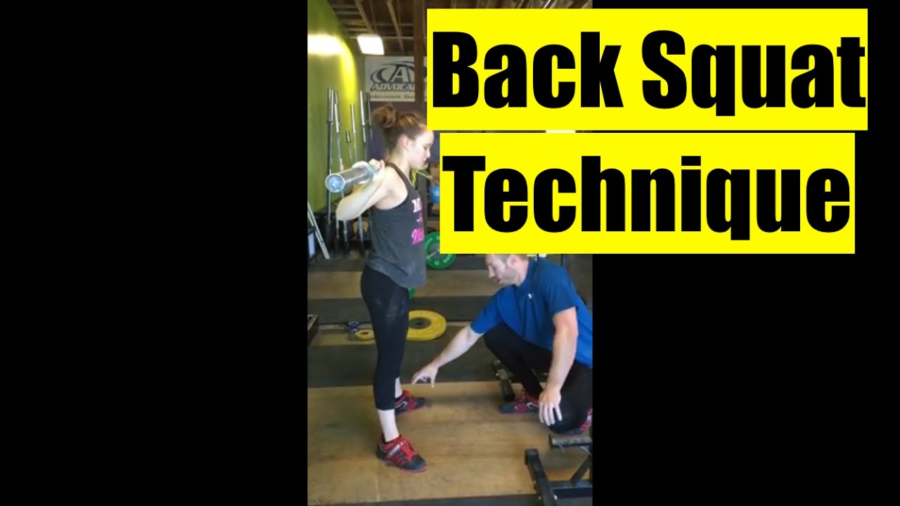 How to Perform A Back Squat
