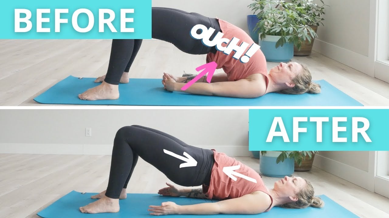 Yoga for Low Back Pain: Bridge Pose