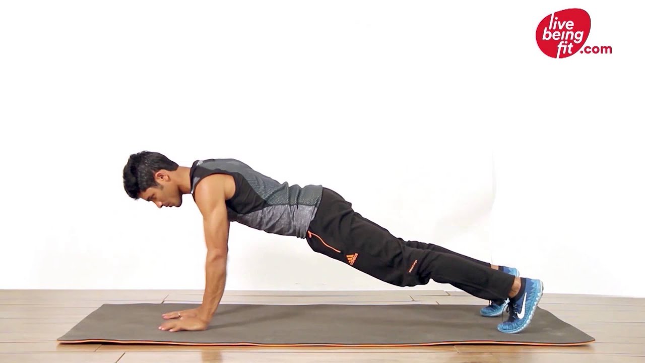 High to Low Plank Exercise