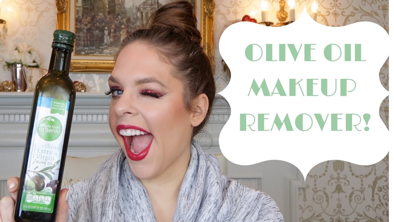 REMOVE MAKEUP? How YOU can remove ALL YOUR Makeup With Olive Oil! Oil Cleansing