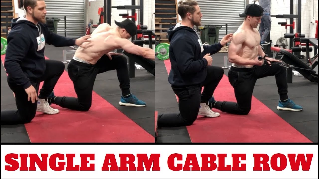 Single Arm Cable Row (Lat Hypertrophy)