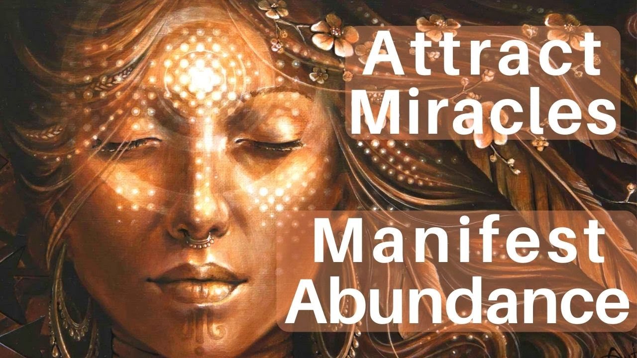 Abundance Meditation 💯 Manifest and attract Health, Wealth + Happiness (Relaxing Sleep Meditation)