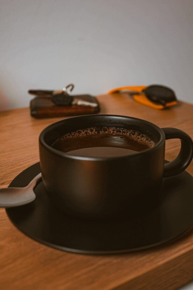 plain coffee