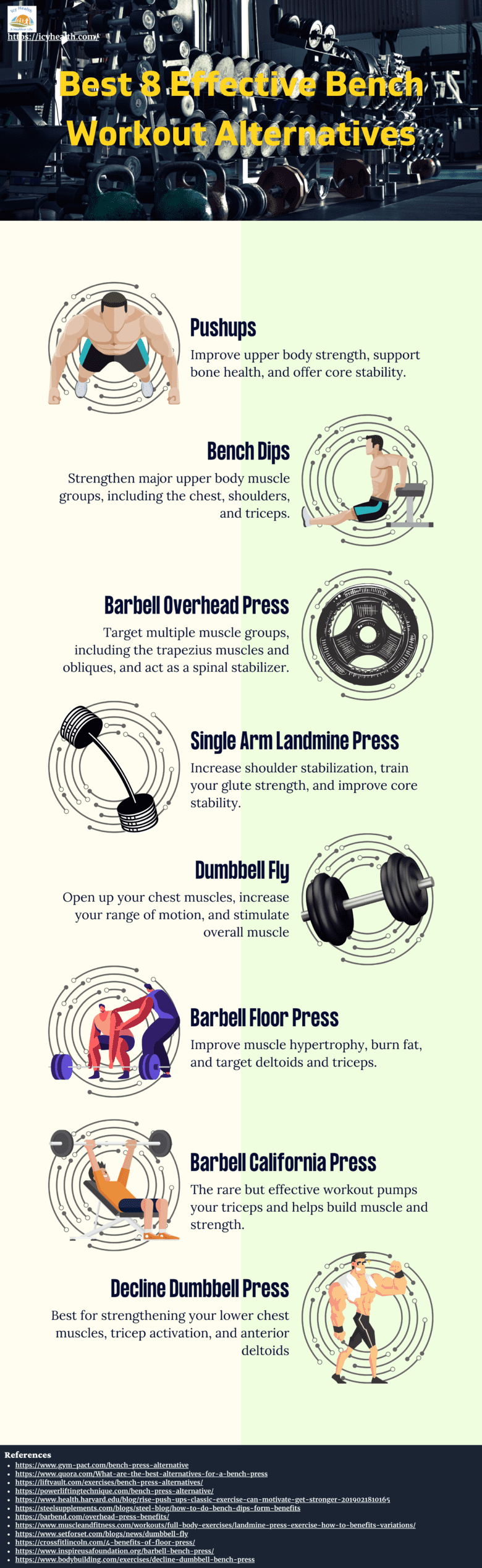 12 Best Benefits of a Bench Workout - Icy Health