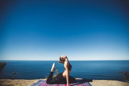 woman yoga